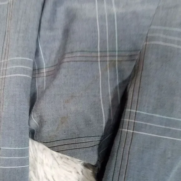 Vintage Ely Cattleman Mens Shirt Blue 2XLT‎  Pearl Snap Western Rancher Tall Man - Picture 11 of 16